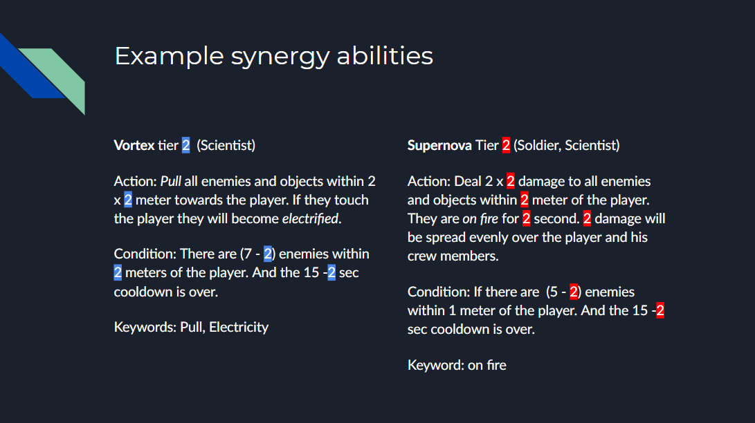 Synergy Abilities